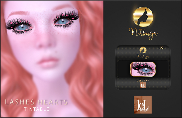 ::N:: Lashes Hearts / LELUTKA / [ADD]