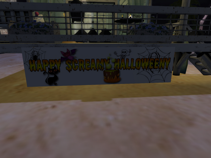 happy halloween cartello