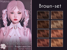 [^.^Ayashi^.^] Makina hair-Brown set