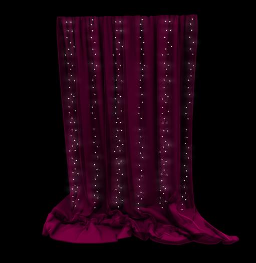 curtains with light pink