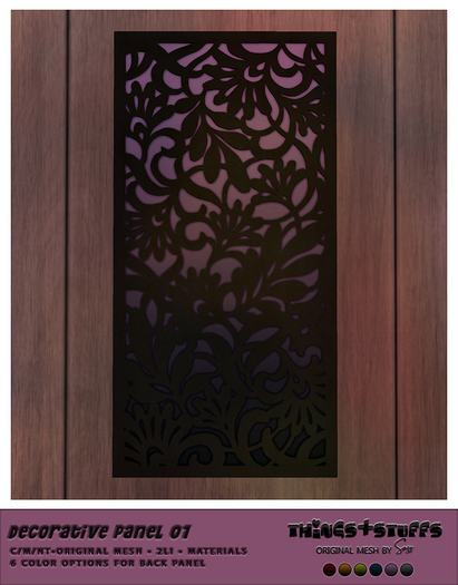 ♥ things&stuffs [decorative panel 01] ♥