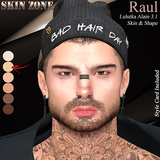 **SkinZone** Raul Skin [ALAIN] Shape Legacy NATURAL