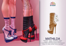 [Sheba] Mathilda Heels *MotherEarth (FREYA /HOURGLASS /MAITREYA / KUPRA /EBODY REBORN & CURVY /LEGACY)
