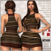 Lil Bit Ruched Tank - Fall Stripes: Belleza Freya, Isis, Maitreya, Legacy, Inithium Kupra, Slink Hourglass, Standard