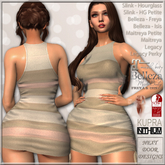 Lil Bit Ruched Tank - Pastel Stripes: Belleza Freya, Isis, Maitreya, Legacy, Inithium Kupra, Slink Hourglass, Standard