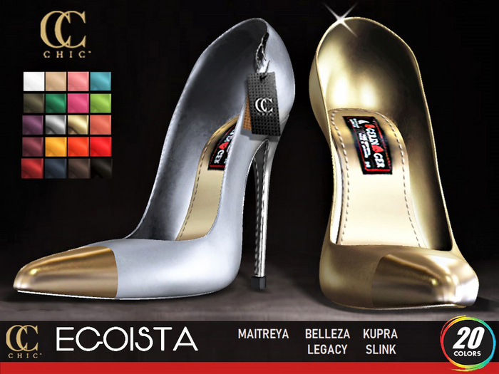 [CHIC] EGOISTA POINTED TOE STILLETOS