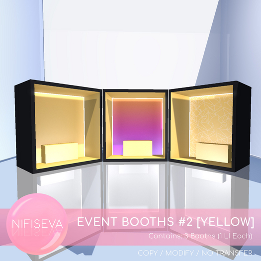 [NIFISEVA] EVENT BOOTHS #2 (YELLOW)