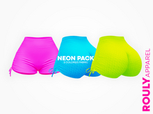 ROULY :: MO Bounce Spandex Shorts - Neon Pack