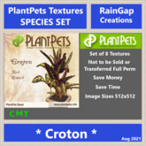 PLANTPETS TEXTURES SET CROTON (8)