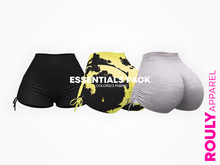 ROULY :: MO Bounce Spandex Shorts - Essentials Pack