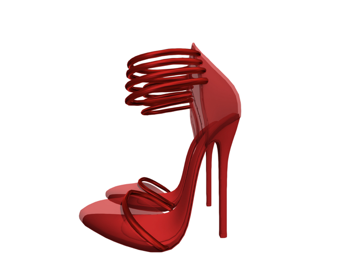 Hollyhood Versa Ring Ring Heels - Red