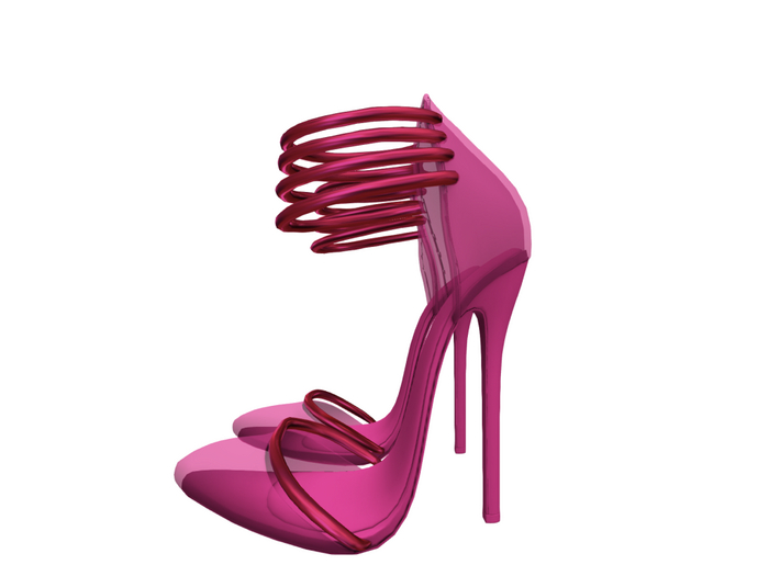 Hollyhood Versa Ring Ring Heels - Pink