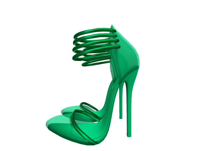 Hollyhood Versa Ring Ring Heels - Green