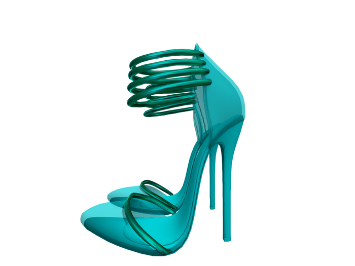 Hollyhood Versa Ring Ring Heels - Blue