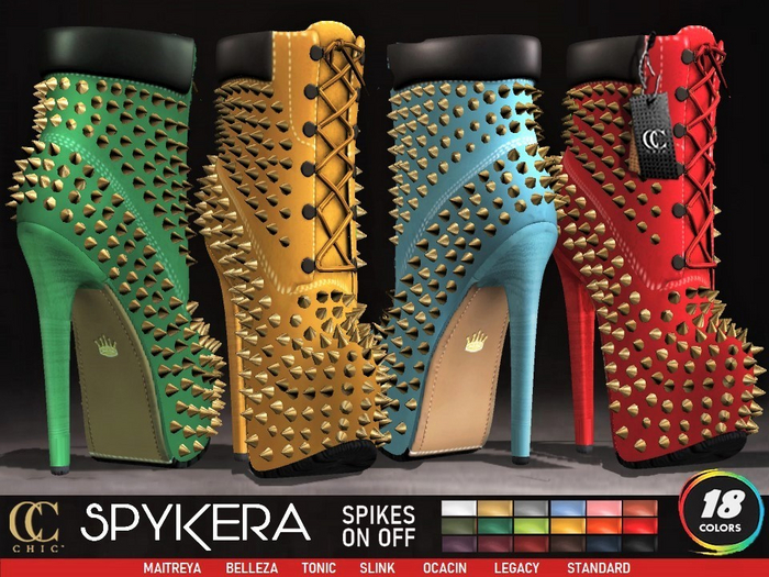 [CHIC] SPIKERA BOOTS