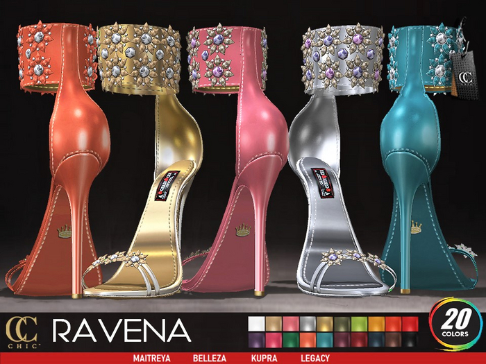 [CHIC] RAVENA HEELS