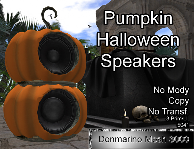 Halloween Party Speaker IIII (Copy) Donmarino
