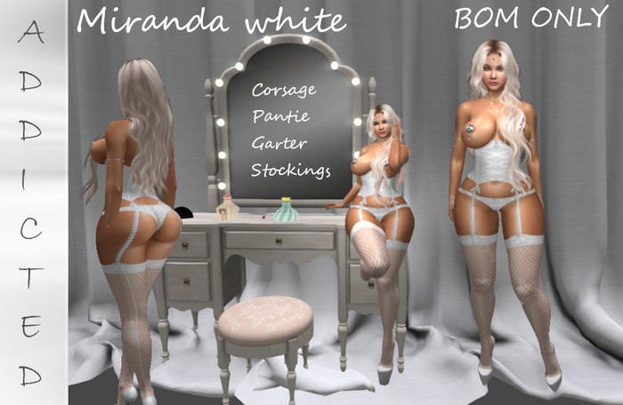 Addicted Miranda white BOM