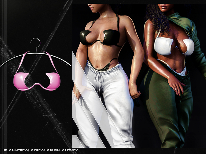 PLX. "Peyton " Bra // Pink // Updated for Kupra & Legacy 