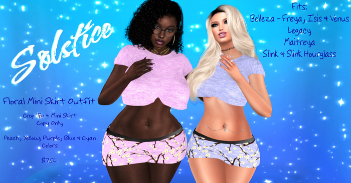 Solstice - Floral Outfit