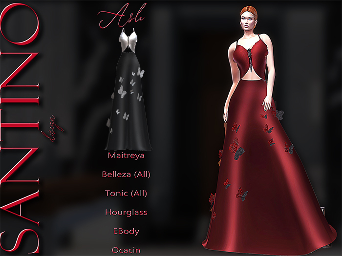 Santino Design-Spring Dress-Black-ADD ME!!!