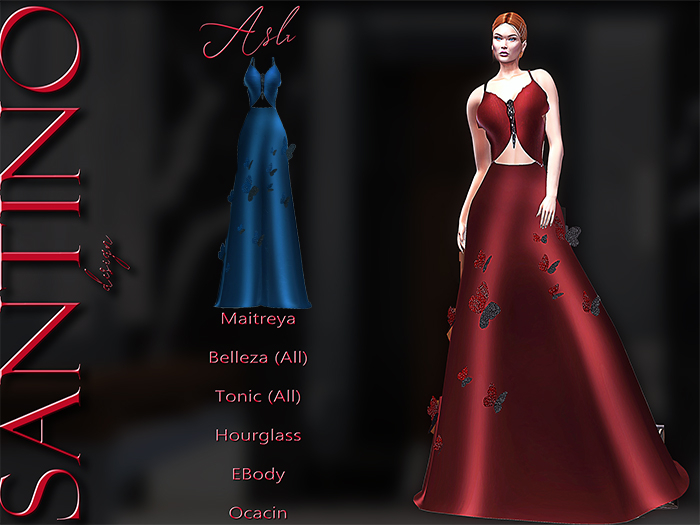 Santino Design-Spring Dress-Nightblue-ADD ME!!!
