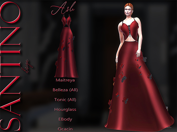 Santino Design-Spring Dress-Red-ADD ME!!!