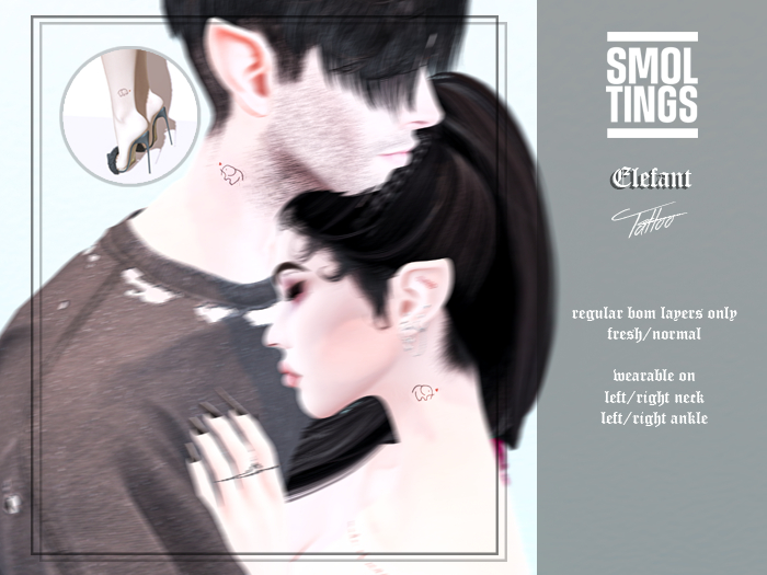 [SMOLTINGS] Elefant Tattoo