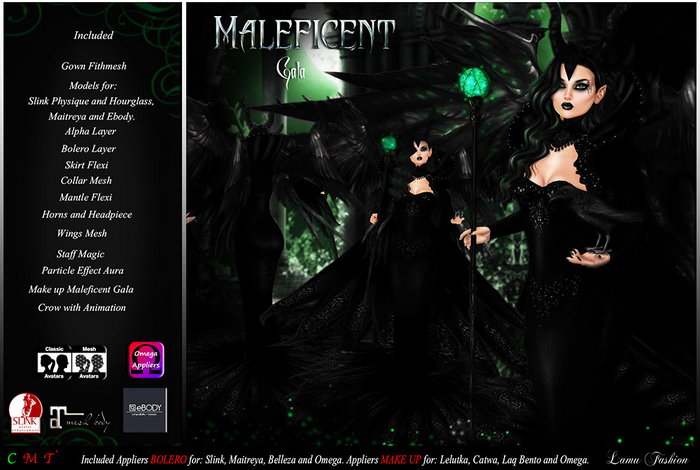 -Lamu Fashion-Gown *Maleficent Gala* DEMO