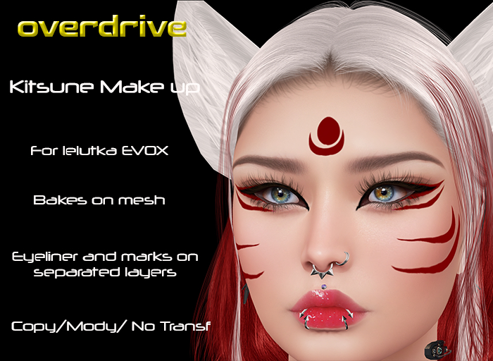 .::Overdrive::. Kitsune Makeup
