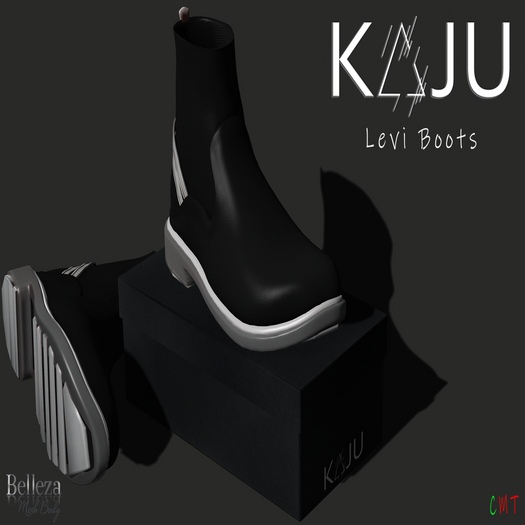 KAJU - Levi Boots - White