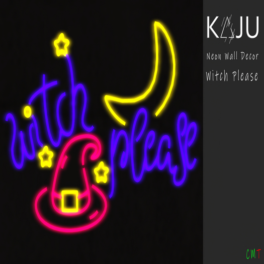 KAJU - Witch Please NEON Wall Decor
