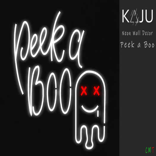 KAJU - Peek a Boo NEON Wall Decor
