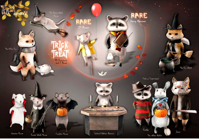 ionic : Forest Witch Mouse