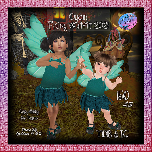 CDKB - Cyan Fairy Girls Outfit 2021