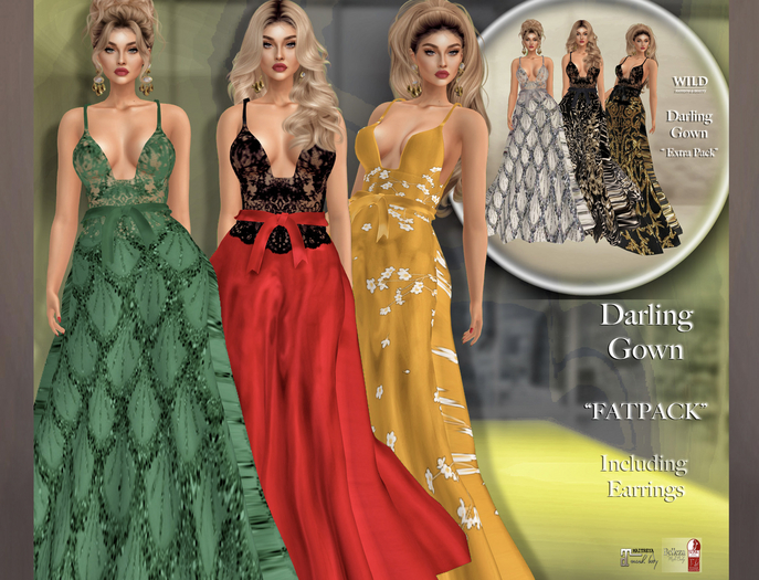 :::WILD:::Fashion Darling Gown FATPACK