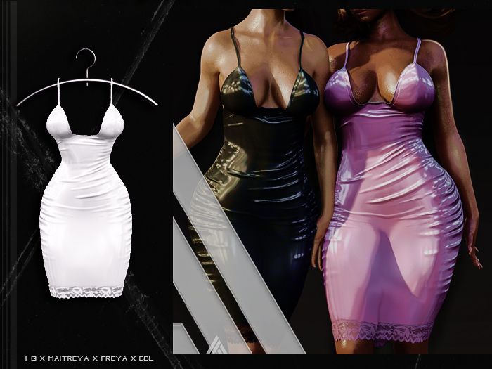 PLX. "Nique " Dress // White //