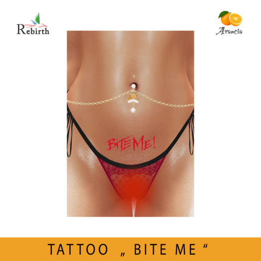 TATTOO BITE ME - REBIRTH MAITREYA BELLEZA LEGACY TONIC