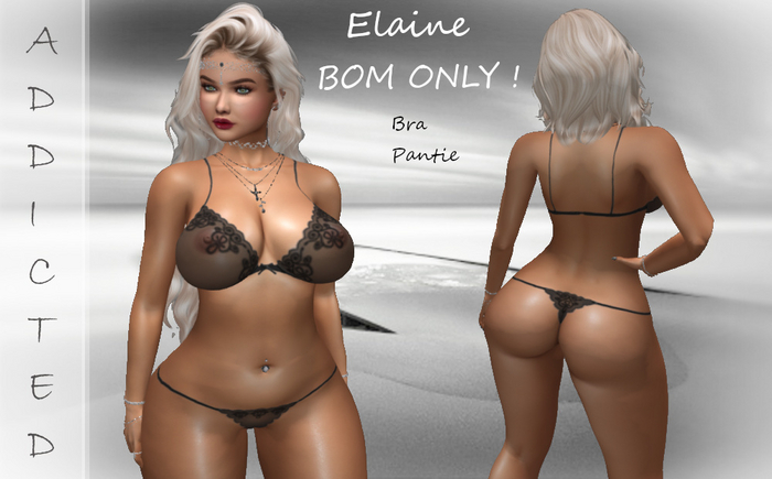 Addicted Elaine black BOM Lingerie