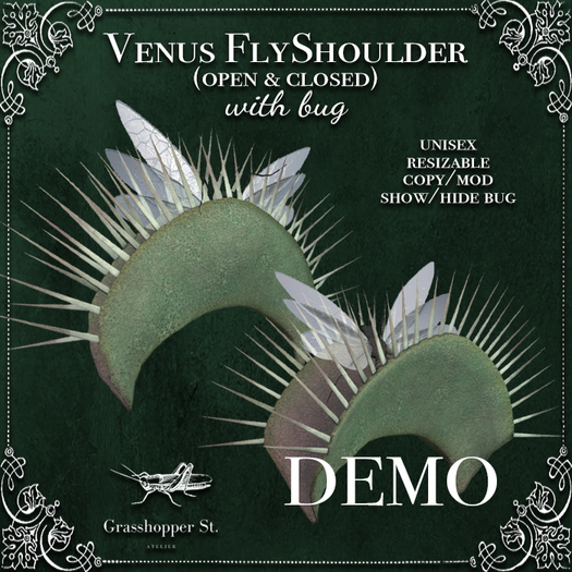 Grasshopper St Venus FlyShoulder DEMO
