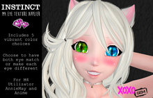 XOXO GEM - 'Instinct' M4 Eye Applier - AnnieMay / Anime - 5 Color Set