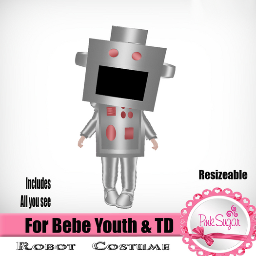 PS Robot Costume BOX