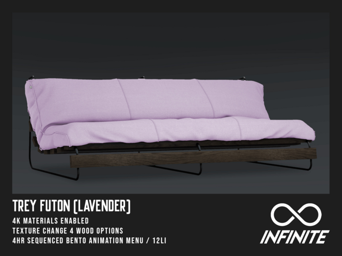 Infinite - Trey Futon (PG) *Lavender