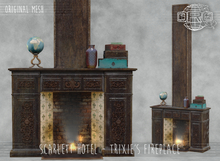 -DRD- Scarlett Hotel - Trixie's fireplace (add)