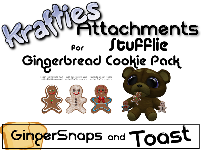 ^GT^ Gingerbread Cookie Pack for Stufflie
