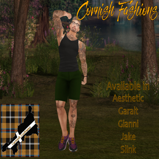 Cornish Fashions Shorts Green