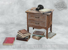 -DRD- Scarlett Hotel - Trixie's bedside table (add)