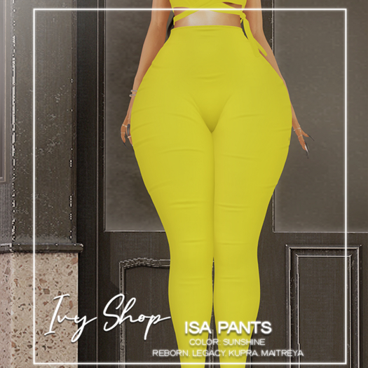 TIS x Isa Pants - Sunshine