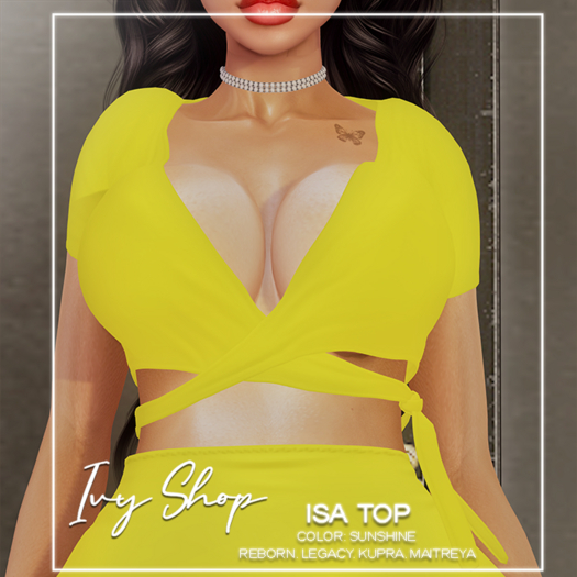 TIS x Isa Top - Teal