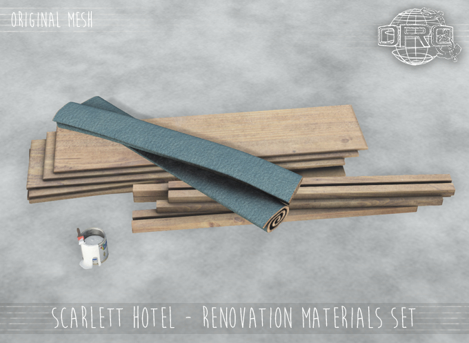 -DRD- Scarlett Hotel - Renovation Materials set (add)